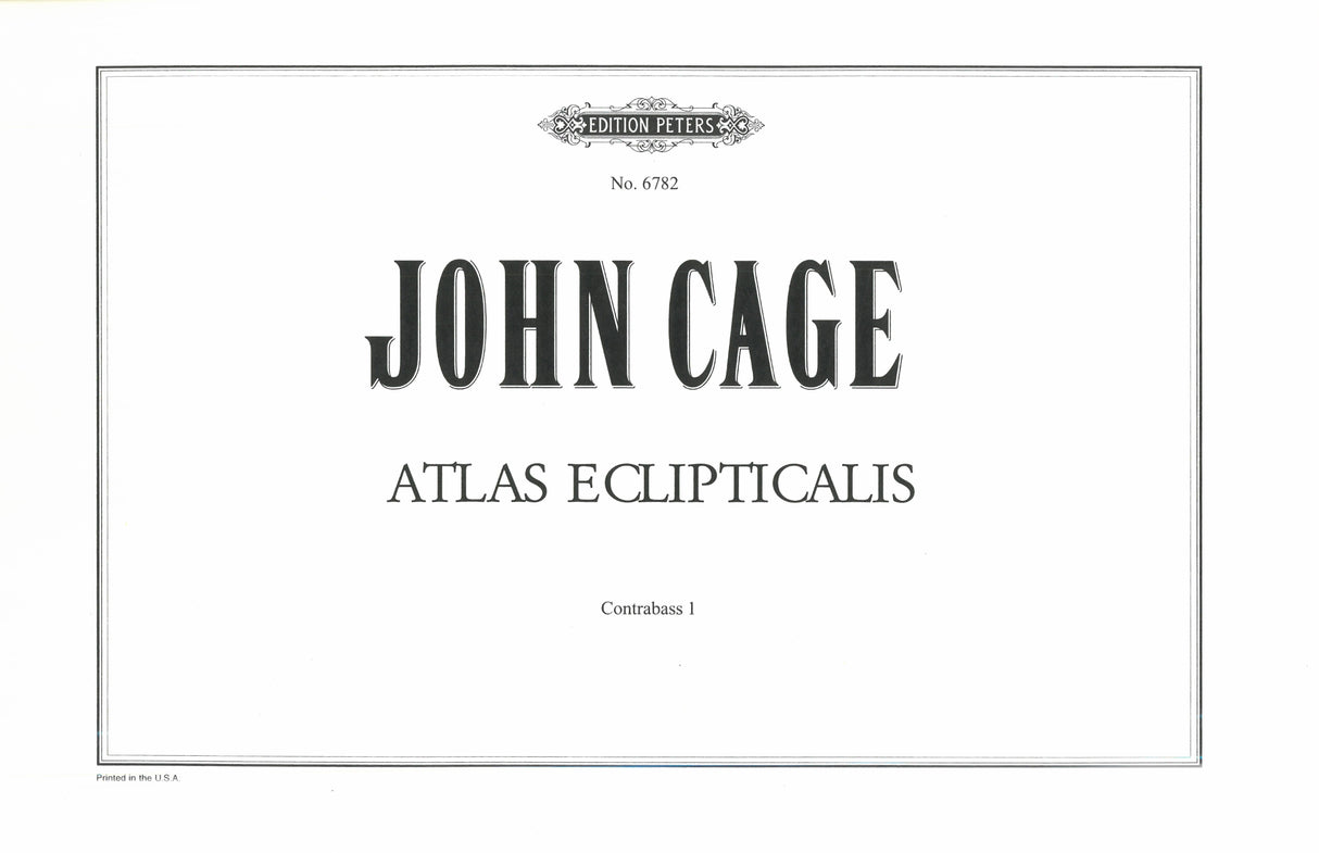 Cage: Atlas Eclipticalis