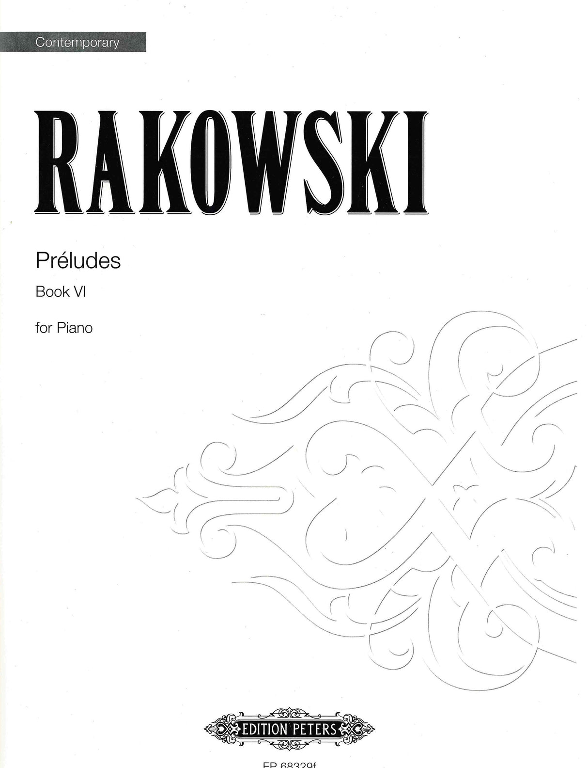 Rakowski: Préludes - Book 6 (Nos. 51-60)