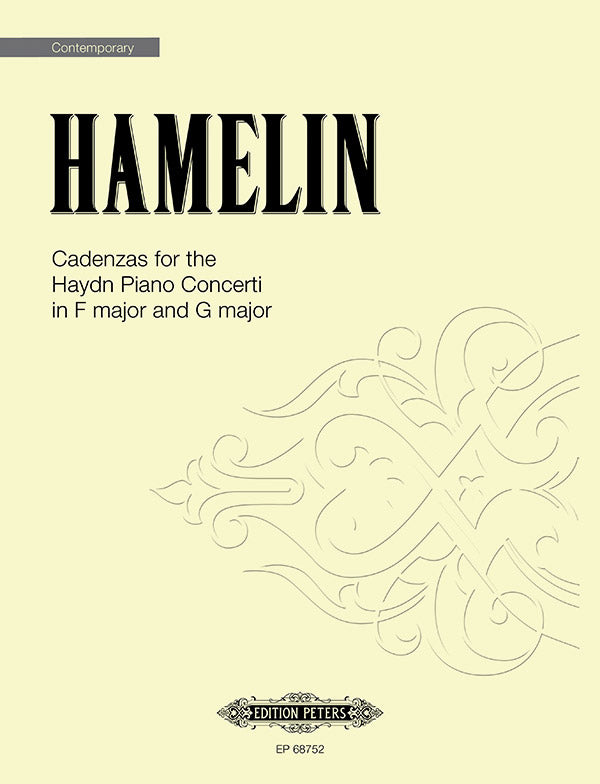 Hamelin: Cadenzas for the Haydn Piano Concerti, XVIII:3 and XVIII:4
