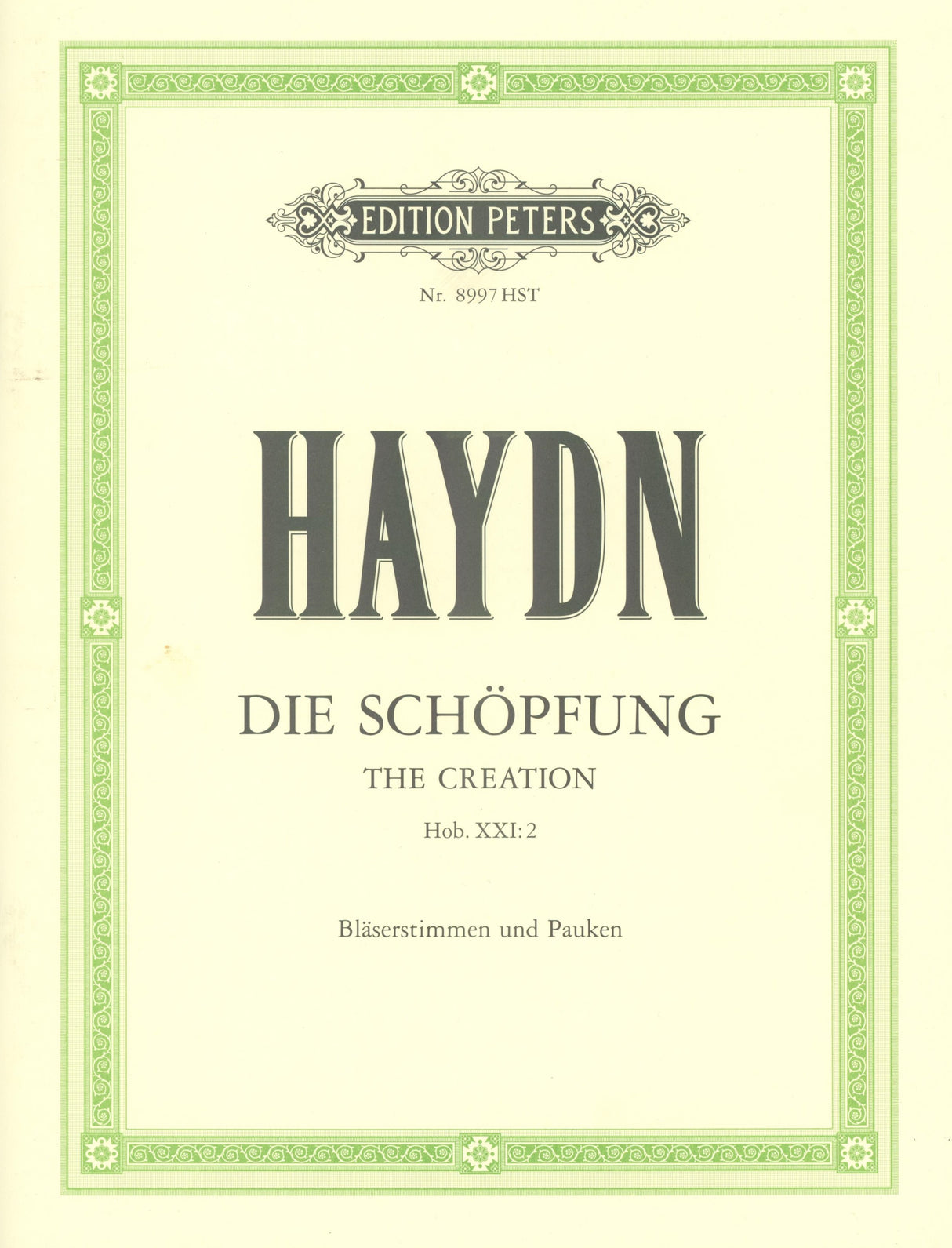Haydn: The Creation, Hob. XXI:2