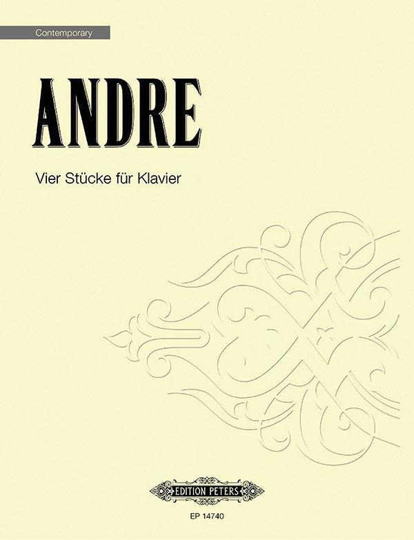 Andre: 4 Piano for Pieces