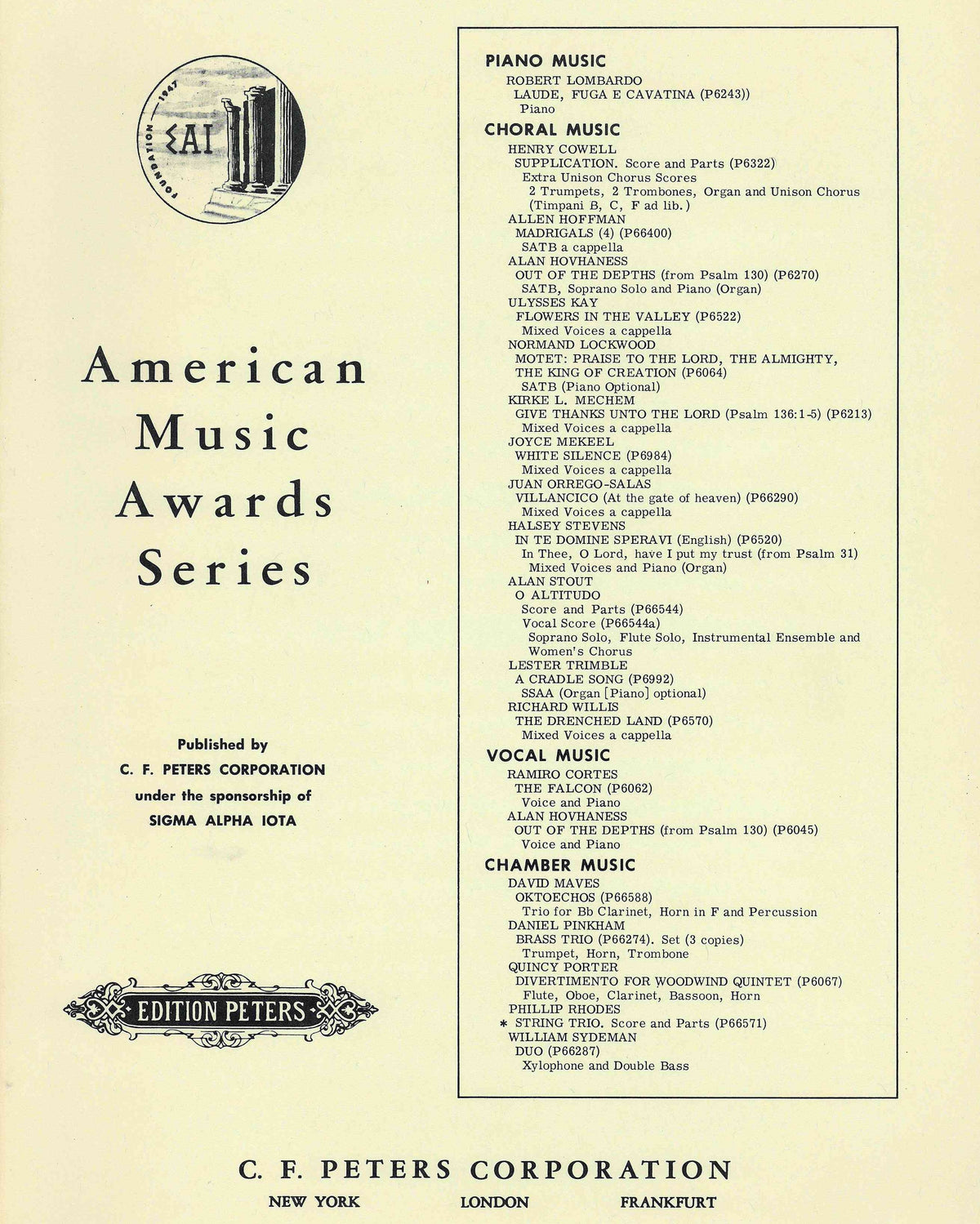 Rhodes: String Trio