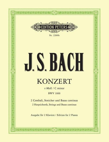 Bach: Concerto for 2 Harpsichords (Pianos), Strings