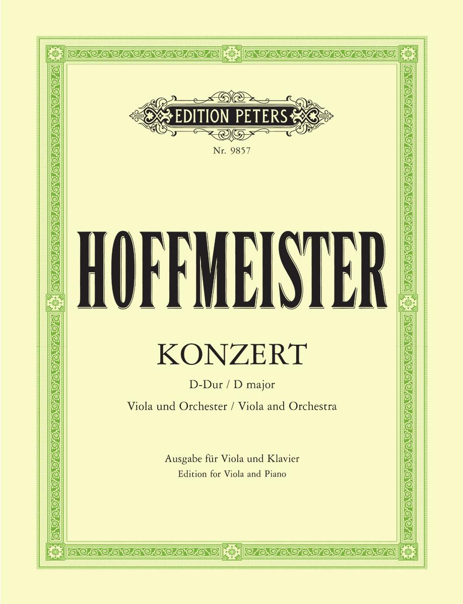 Hoffmeister: Viola Concerto in D Major