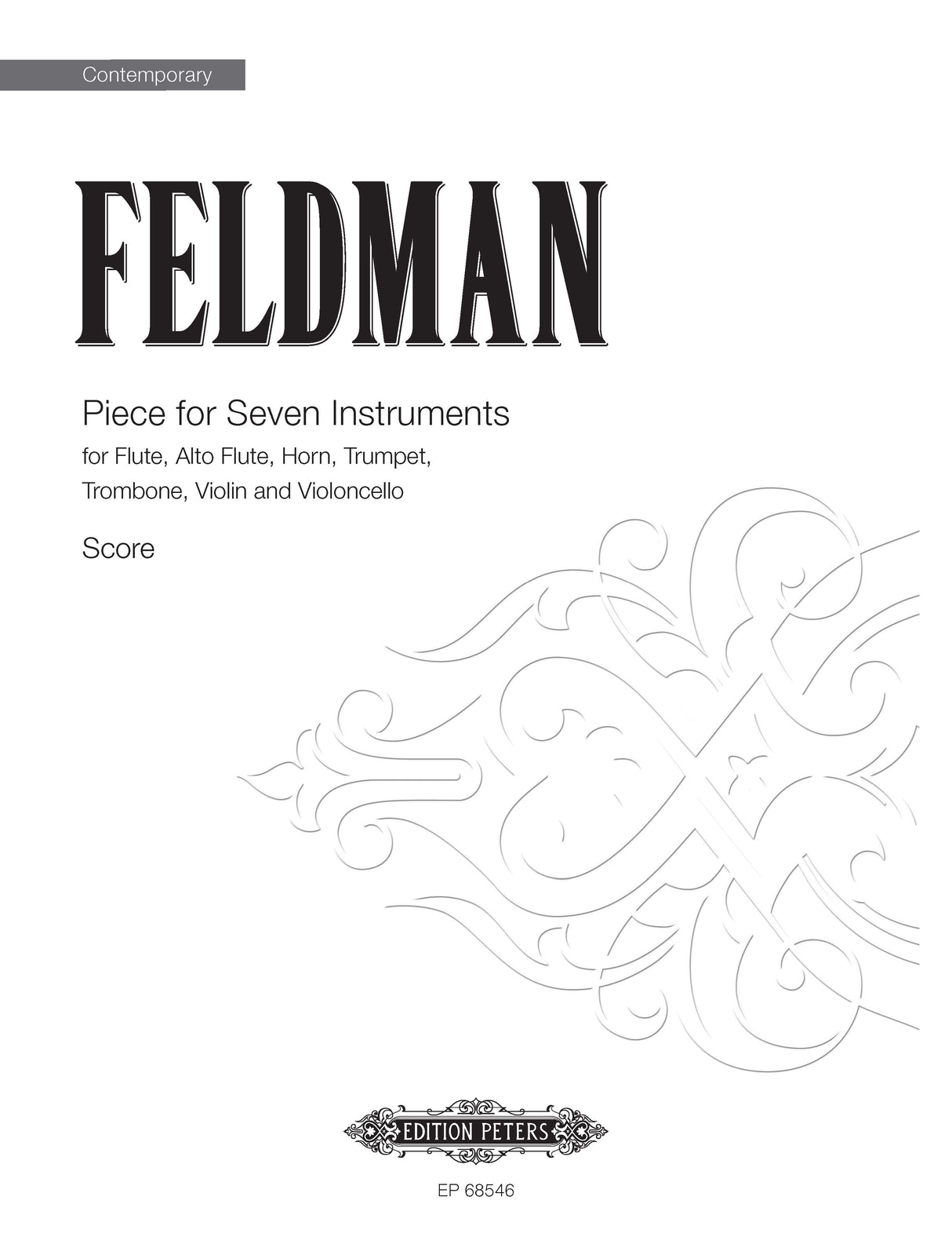 Feldman: Piece for Seven Instruments