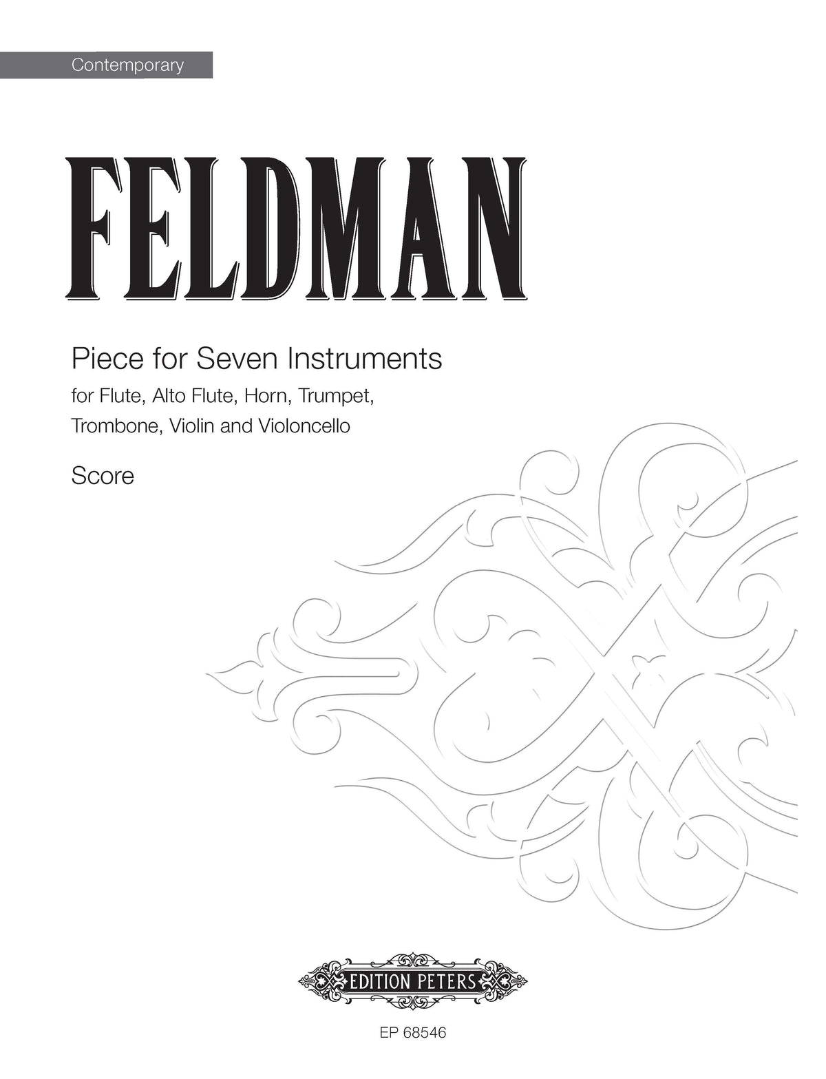 Feldman: Piece for Seven Instruments