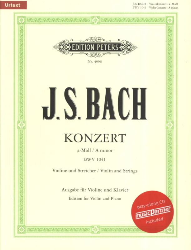 Bach: Violin Concerto in A Minor, BWV 1041