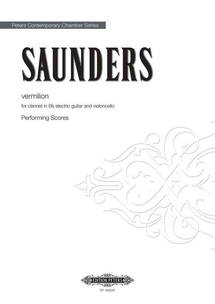 Saunders: vermilion