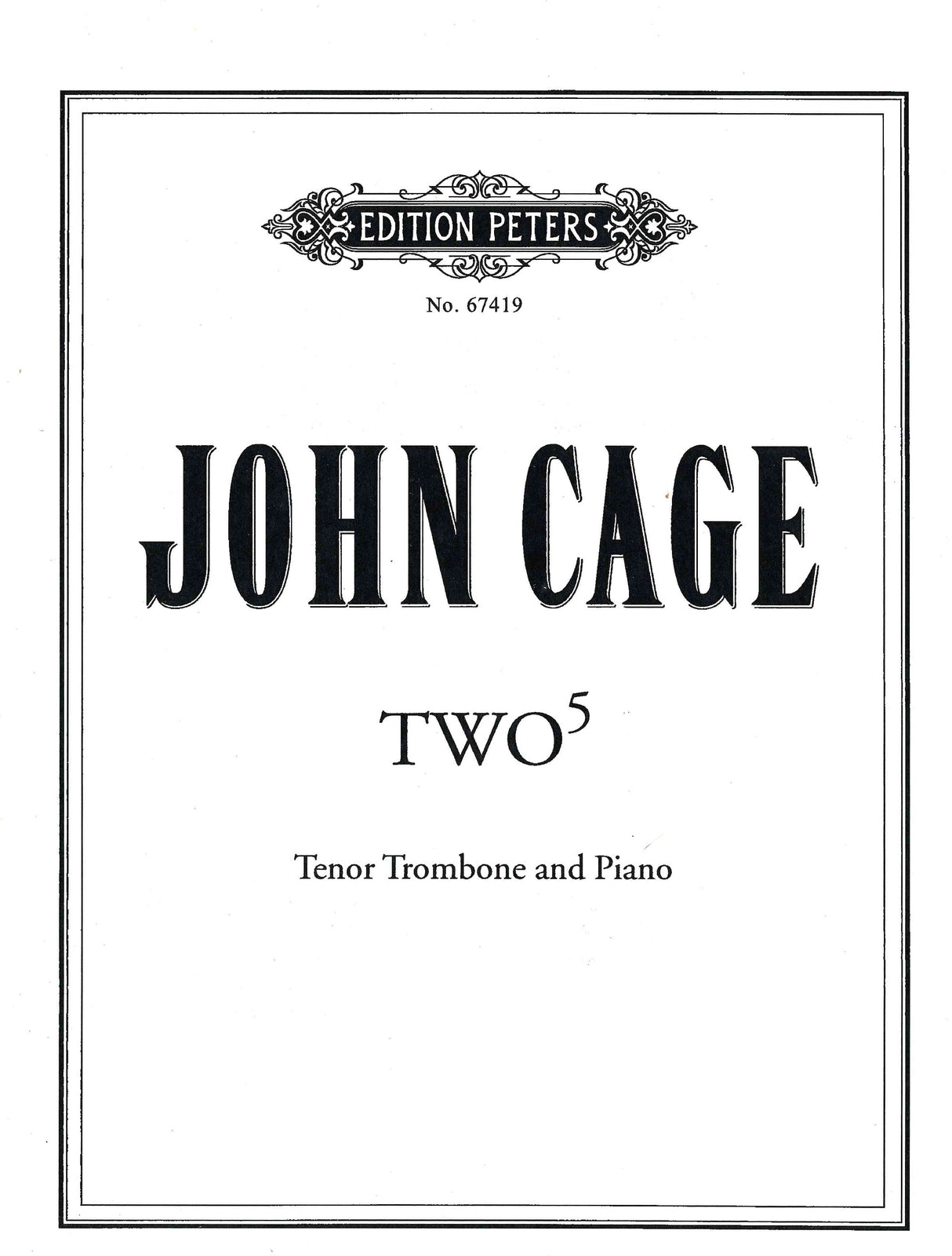 Cage: Two⁵