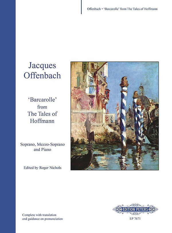 Offenbach: Barcarolle from "Tales of Hoffmann"