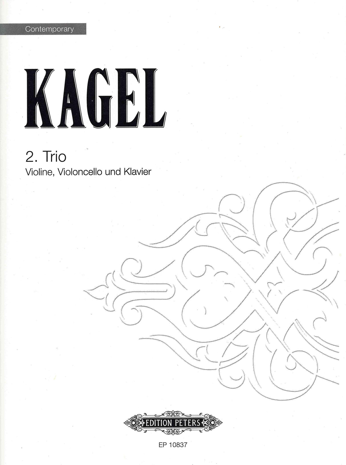 Kagel: Piano Trio No. 2