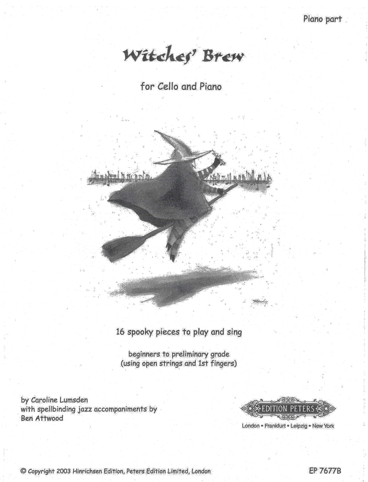 Witches' Brew for Cello