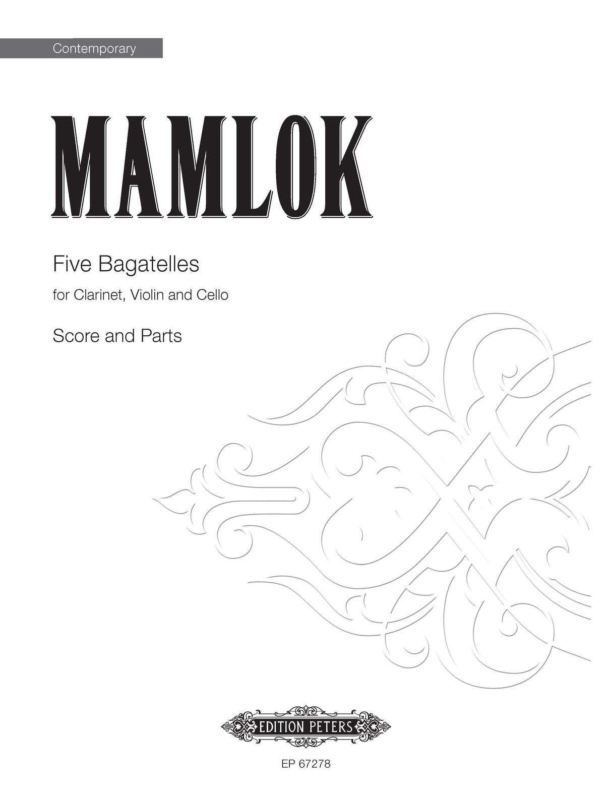 Mamlok: Five Bagatelles