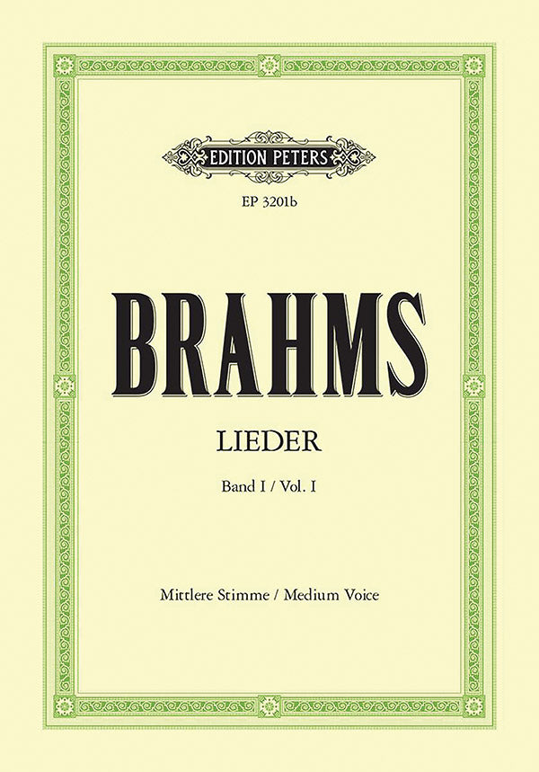 Brahms: Complete Songs (Lieder) - Volume 1