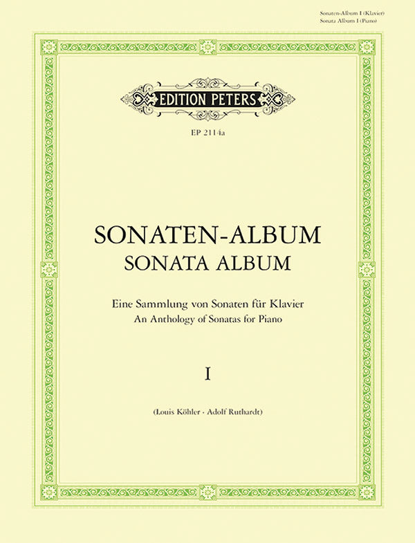 Sonata Album for Piano - Volume 1