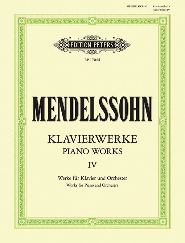 Mendelssohn: Piano Works - Volume 4 (Concerti)