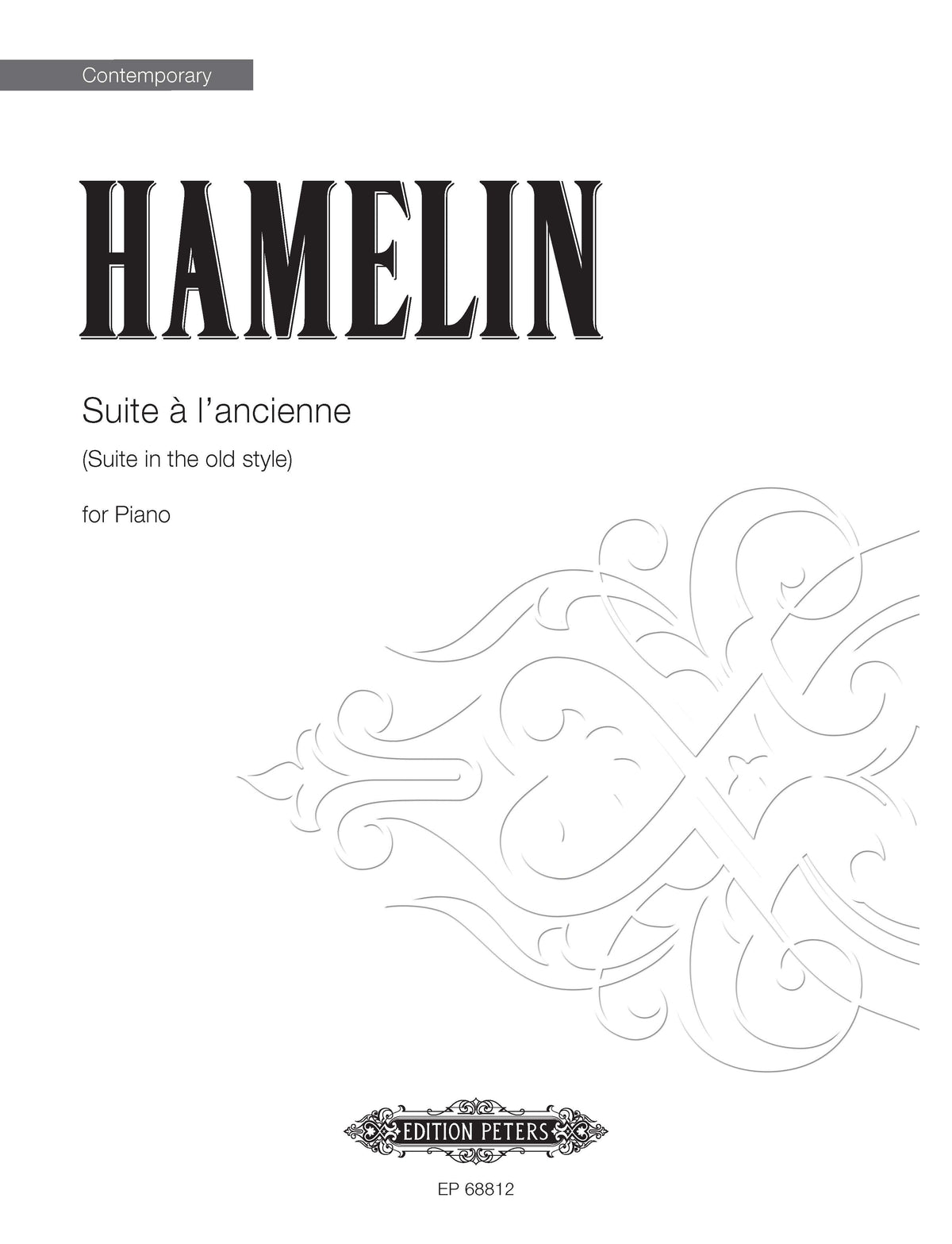 Hamelin: Suite à l'ancienne (Suite in the old style)