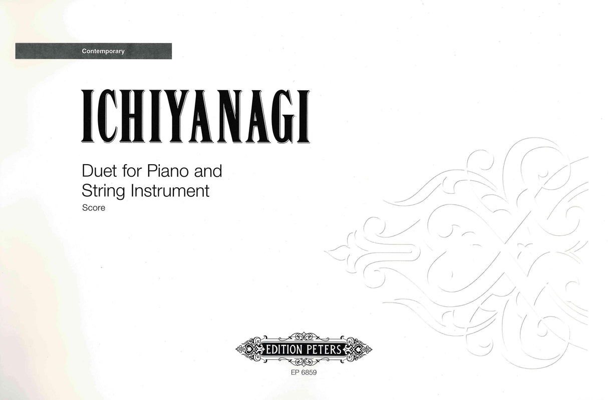 Ichiyanagi: Duet for Piano and String Instrument