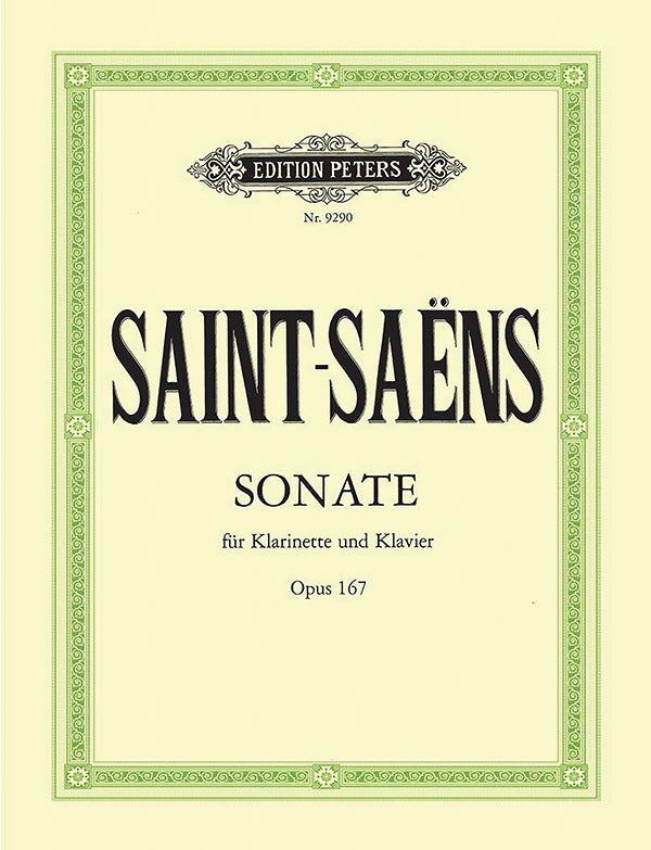 Saint-Saëns: Clarinet Sonata, Op. 167