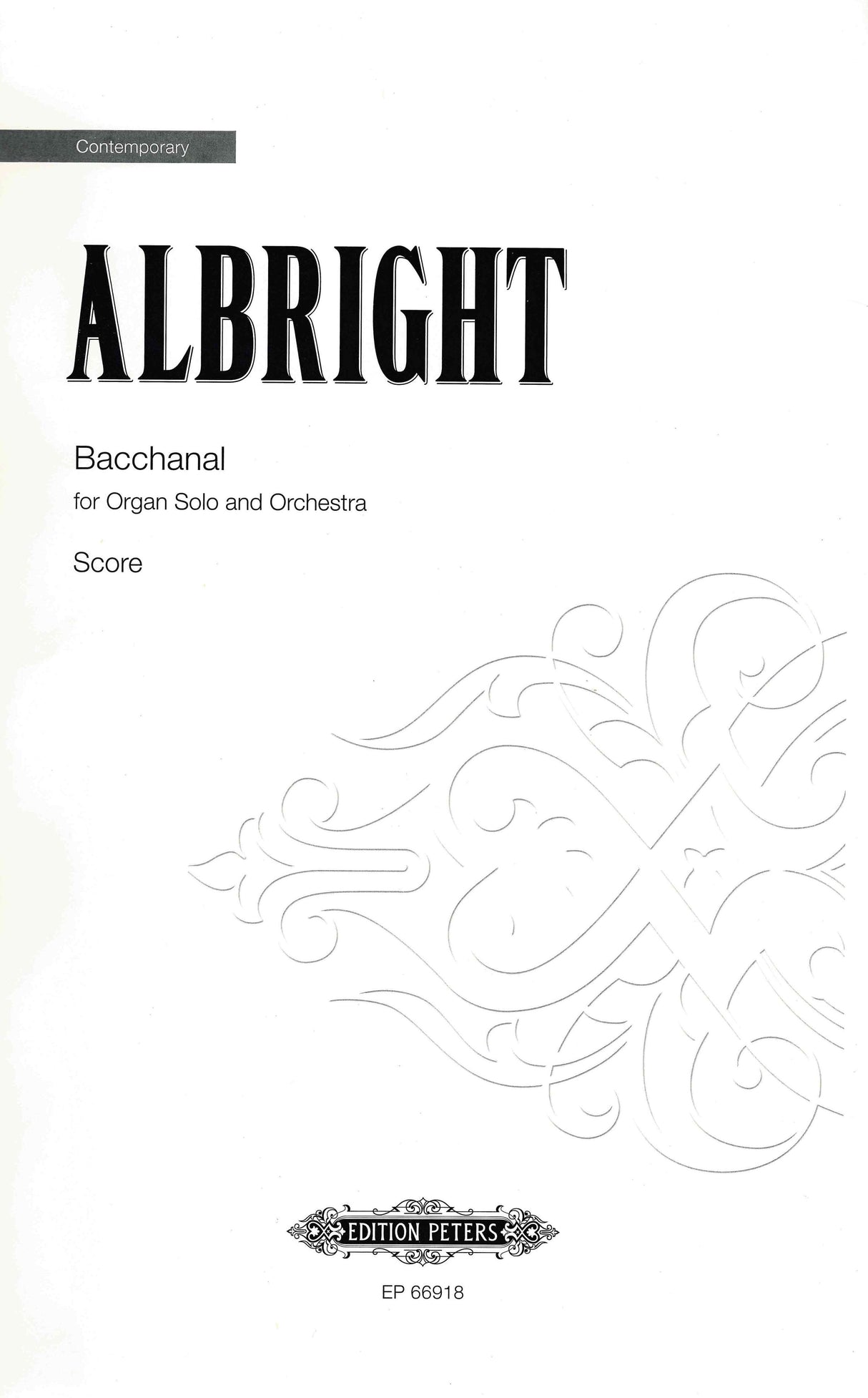 Albright: Bacchanal