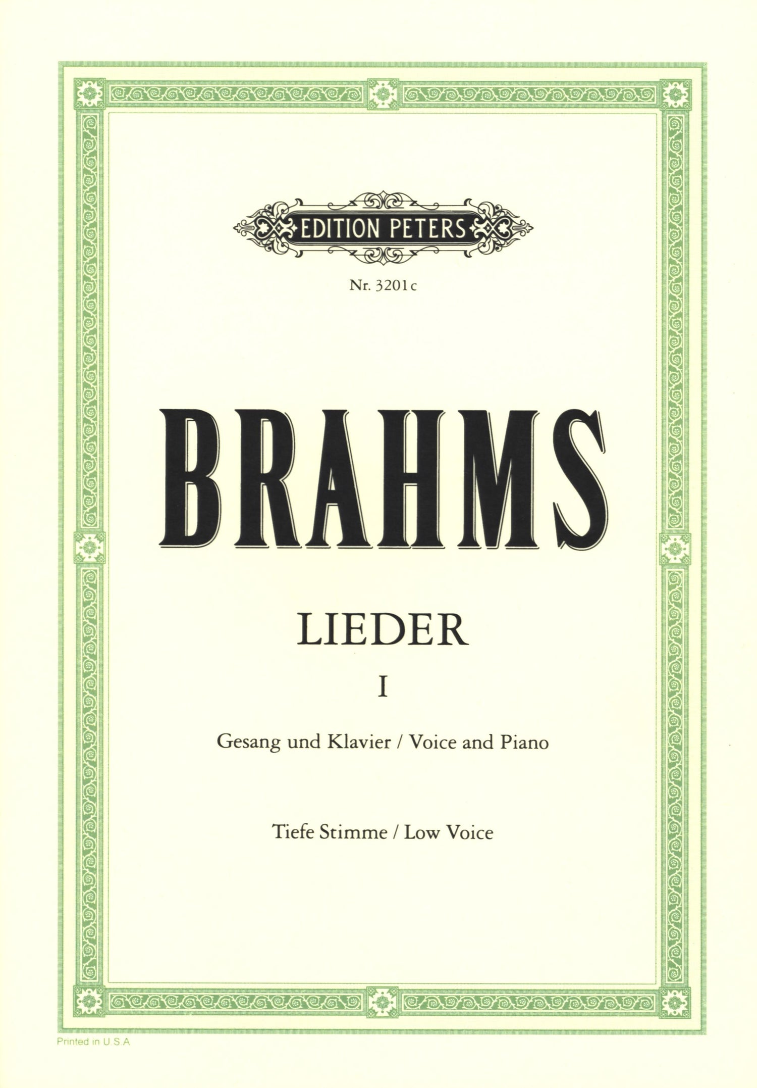 Brahms: Complete Songs (Lieder) - Volume 1