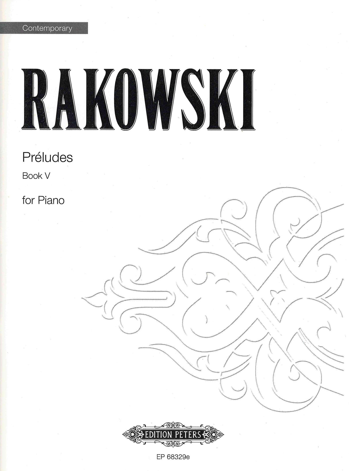 Rakowski: Préludes - Book 5 (Nos. 41-50)
