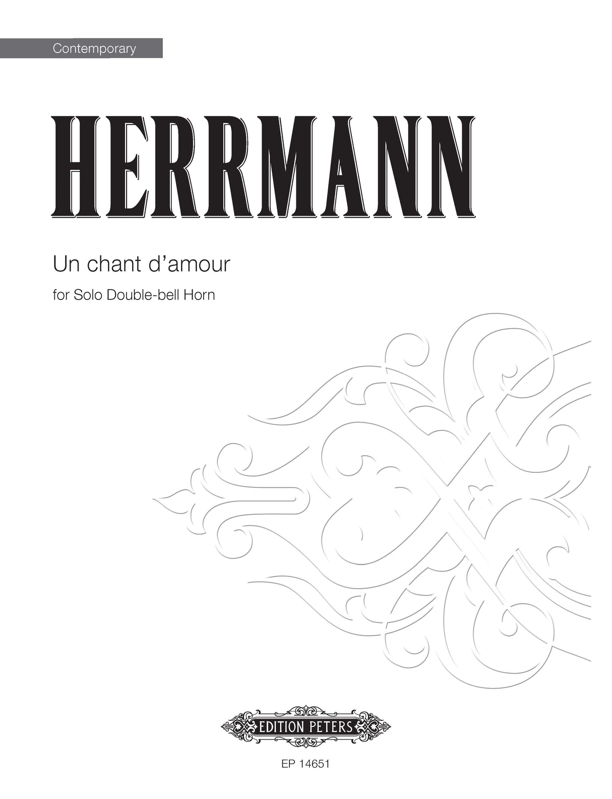 Herrmann: Un Chant d'amour
