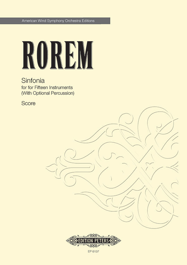 Rorem: Sinfonia