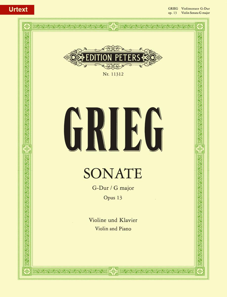 Grieg: Violin Sonata No. 2 in G Major, Op. 13