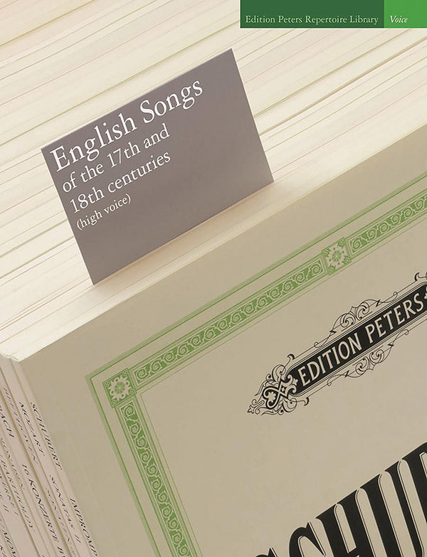 English Songs of the 17th and 18th Centuries