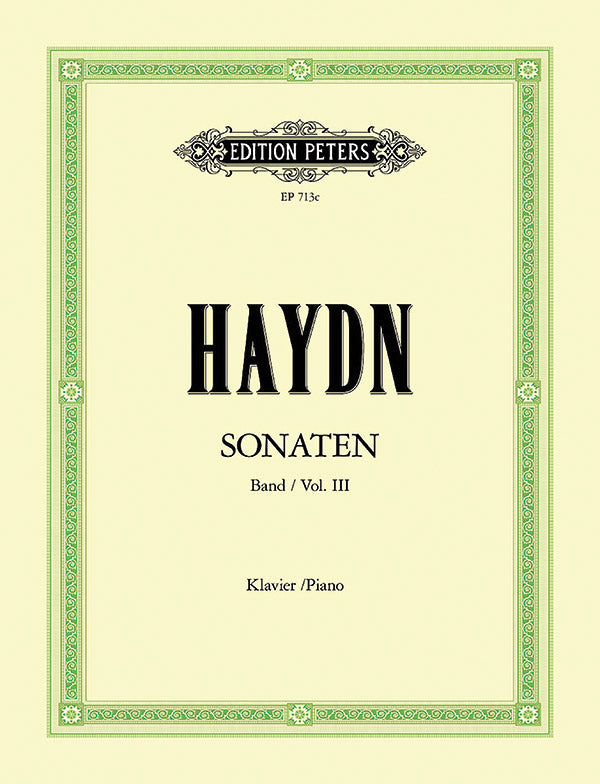 Haydn: Piano Sonatas - Volume 3