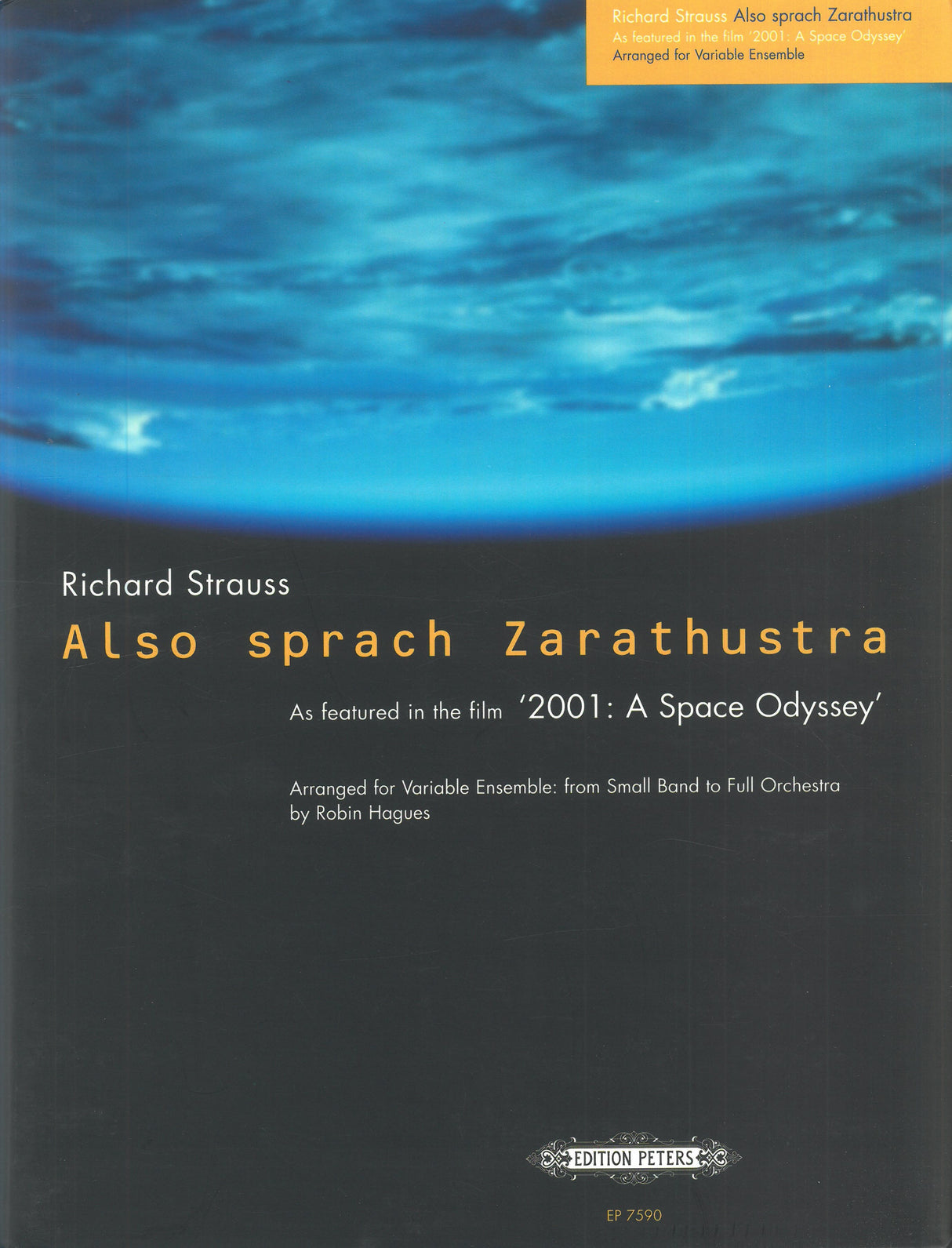 Strauss: Also sprach Zarathustra - Opening Theme (arr. for variable ensemble)