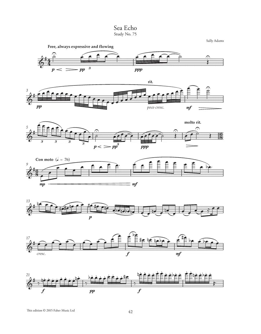 Advanced Flute Repertoire