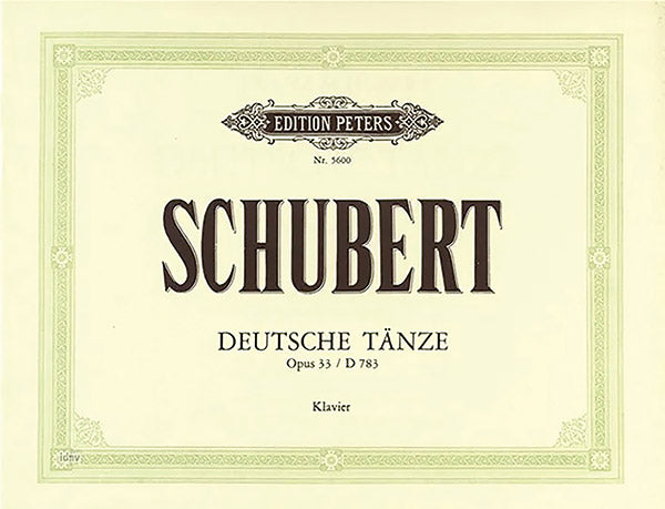 Schubert: German Dances, Op. 33