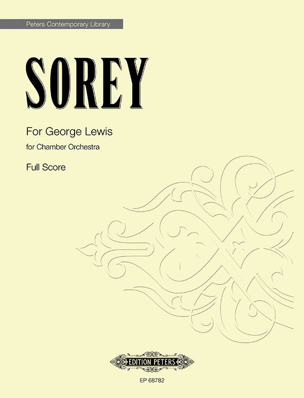 Sorey: For George Lewis
