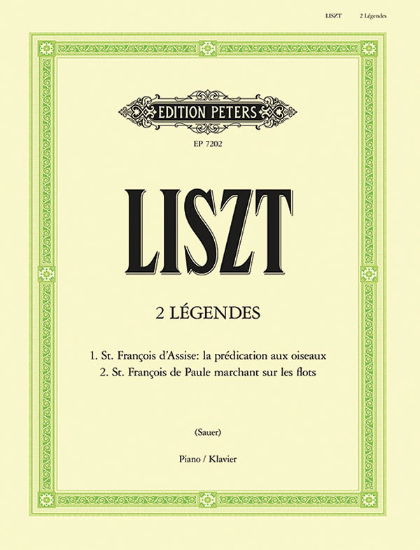 Liszt: Deux légendes