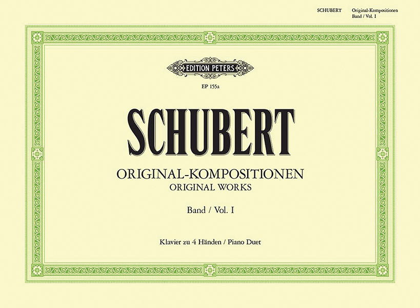 Schubert: Original Works for Piano Duet - Volume 1