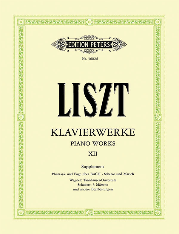 Liszt: Piano Works - Volume 12