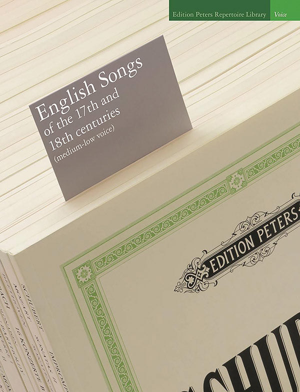 English Songs of the 17th and 18th Centuries