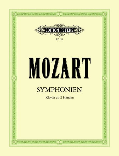 Mozart: 6 Symphonies (arr. for solo piano)