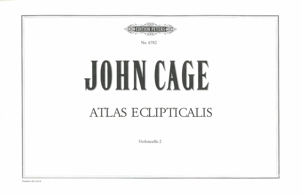 Cage: Atlas Eclipticalis