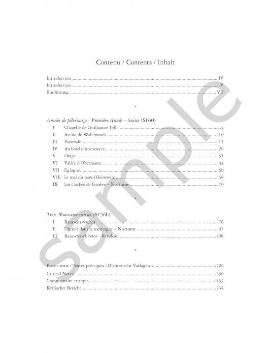 Liszt: Années de pèlerinage - Première année: Suisse and 3 Morceaux suisses