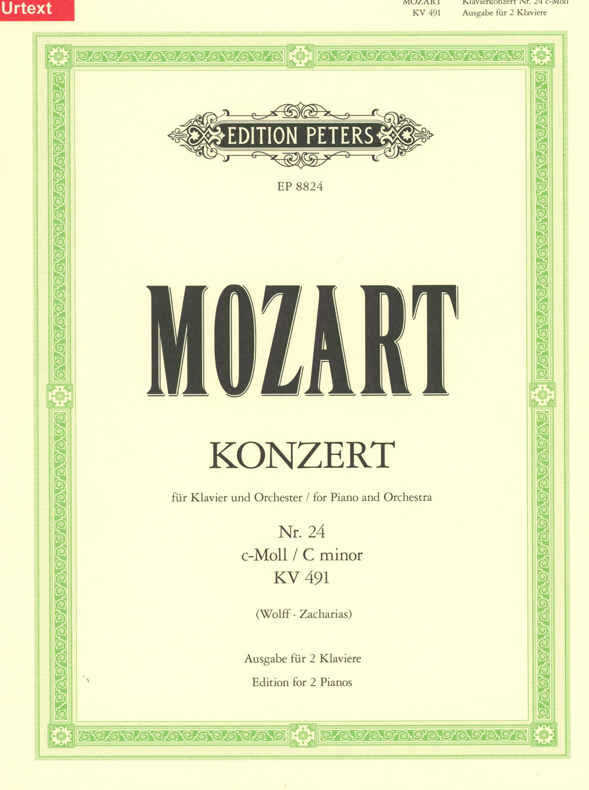 Mozart: Piano Concerto No. 24 in C Minor, K. 491