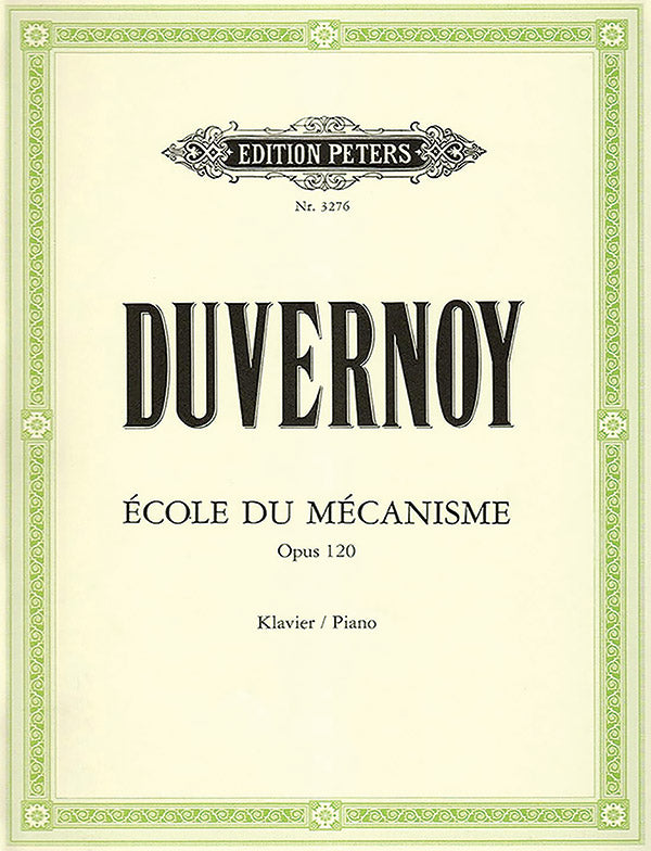 Duvernoy: École du Mécanisme, Op. 120