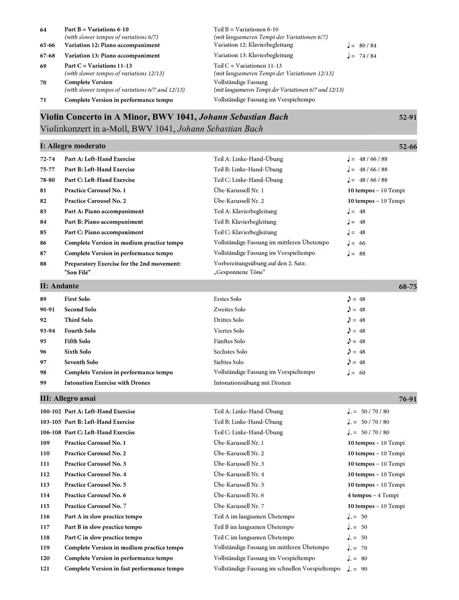 Wartberg: Recital Training Volume 3