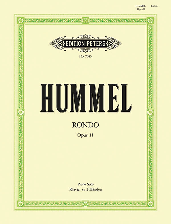 Hummel: Rondo in E-flat Major, Op. 11