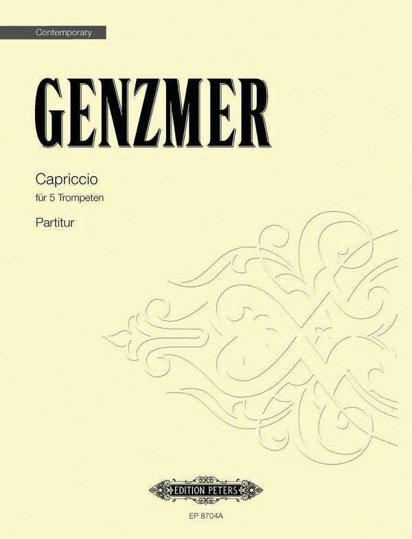 Genzmer: Capriccio for 5 Trumpets