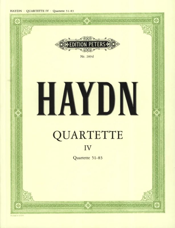 Haydn: Complete String Quartets - Volume 4
