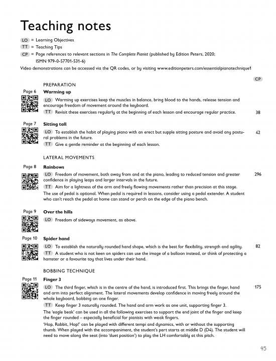 Roskell: Essential Piano Technique Primer A: Hop, skip and jump