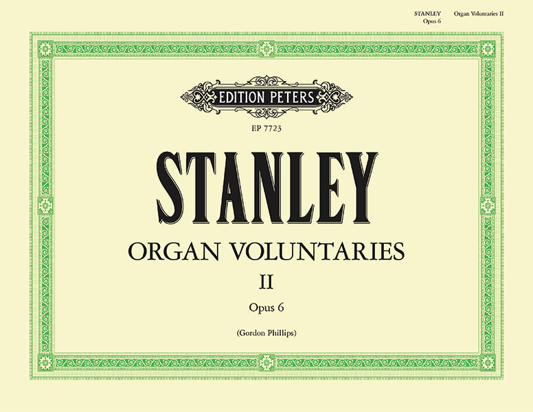 Stanley: Ten Organ Voluntaries, Op. 6